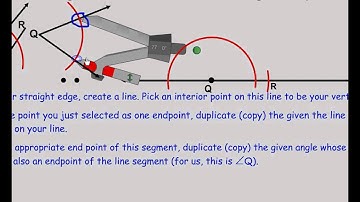 AAS Triangle Construction