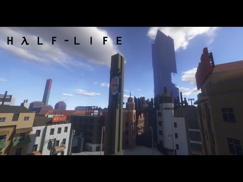 Видео: Город 17 из Half-Life 2 в виде карты города