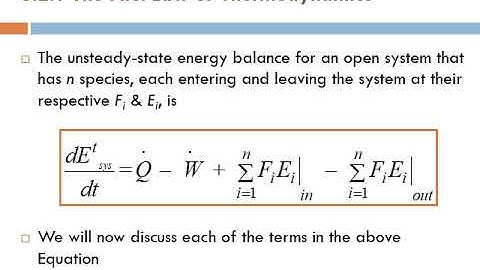 Lecture 38 - Seg 2, Chapter 8: Nonisothermal Reactor Design - Heat, Work, & Heat of Reaction