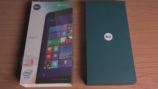 Linx 7 Inch Windows 10 Tablet What's In The Box - Unboxing Video For The Linx7, 7 Tablet