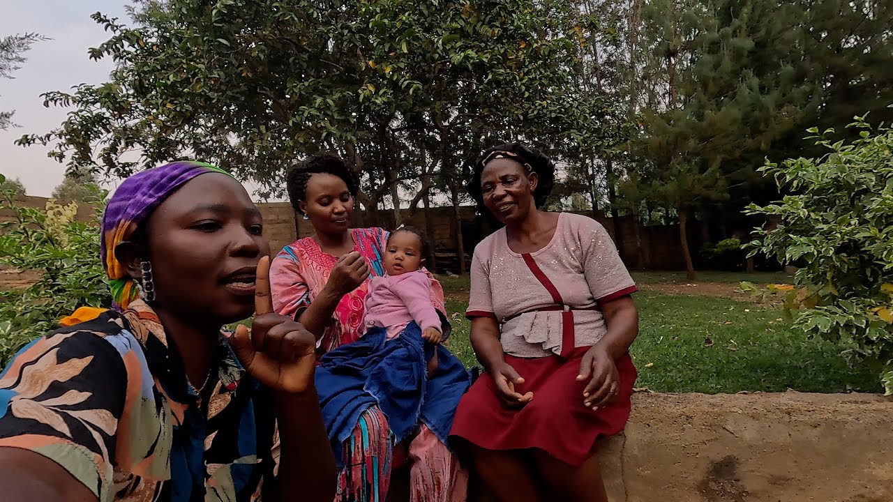 EMOTIONAL RE-UNION AS I LEAVE THE VILLAGE !! guess my destination