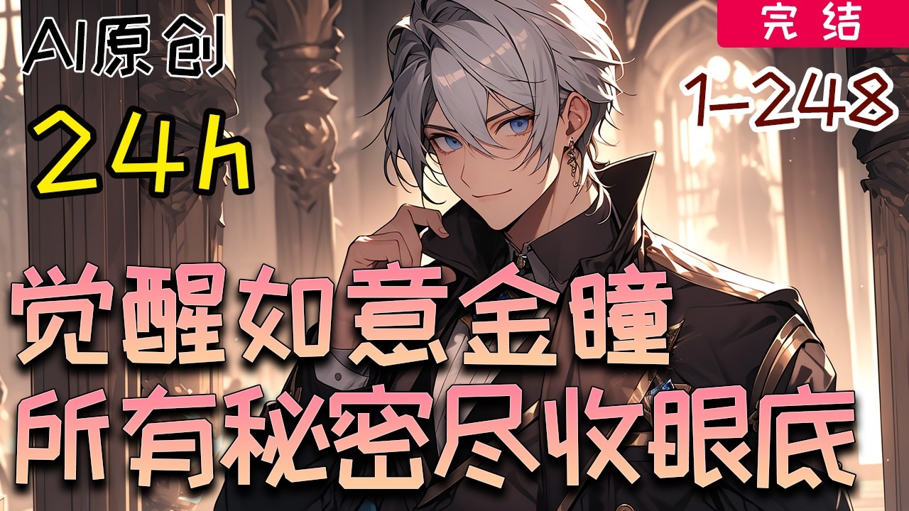 一口氣看爽《覺醒如意金瞳：所有秘密盡收眼底》完結合集 1-248：母親住院急需二十萬手術費治病、救命…陸凡所有錢財盡在女友之手，求還被拒、更被綠，爭執中…#小说 【AI原创】#橙子说漫