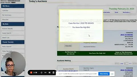 Video 173: Did I Win a Deed at My First Auction in...