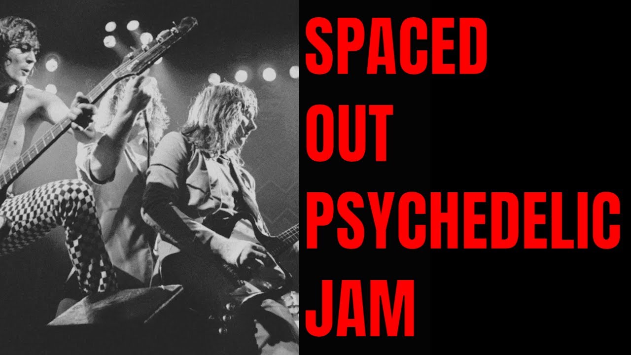 Spaced Out Psychedelic Rock UFO Jam Guitar Backing Track (E Minor