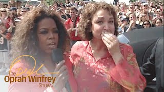 Oprah and John Stamos Pull Off an Epic Surprise for a Deserving Woman | The Oprah Winfrey Show | OWN