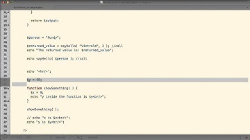 PHP25.0 Code Reuse with Functions