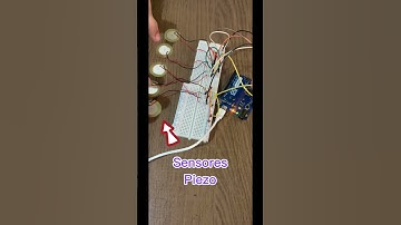 Bateria eletrônica com Arduino #arduino #bateriaeletrônica #tecnologia #ciência