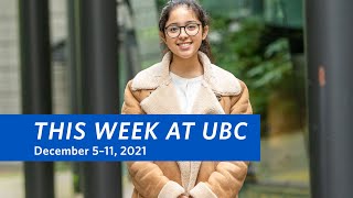 This Week at UBC: December 5–11, 2021