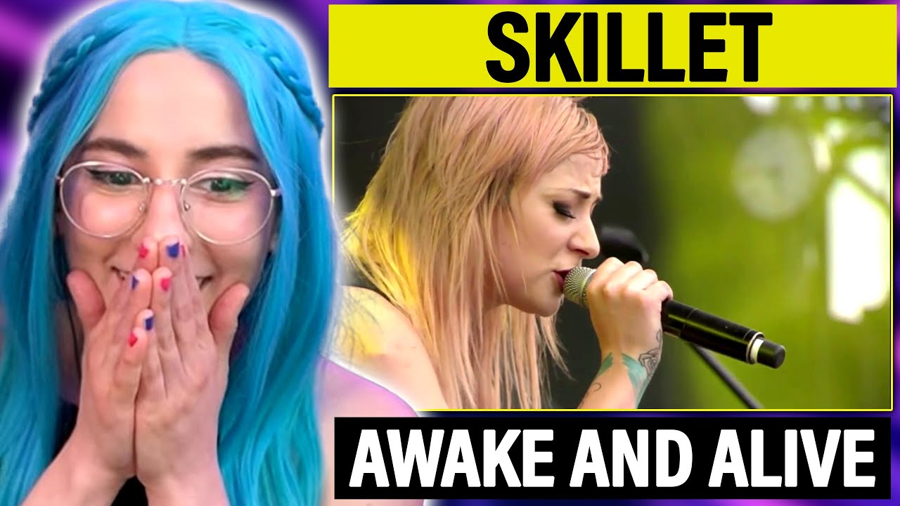 Skillet - Awake And Alive (Live) | Singer Musician - Reaction Analysis