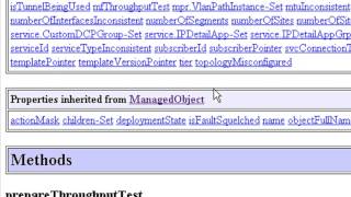 SAM O XML Reference Class and Type Info