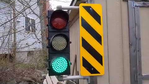 My Outdoor Traffic Light Setup