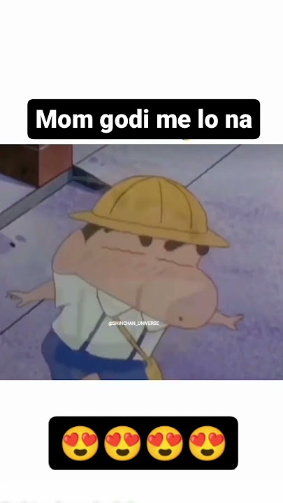 mom godi main lo na#shorts #youtubeshorts #cartoon #shinchanlovewithmom