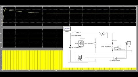 Simulink Model of Boost Converter / DC-DC step up converter