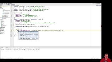 MEAN STACK with Angular4 part 33 - Unsubscribe a subscription in the AppComponent to get and present