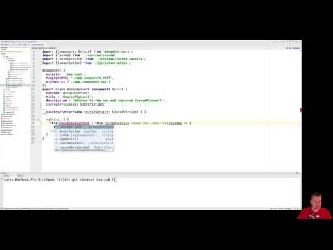 MEAN STACK with Angular4 part 33 - Unsubscribe a subscription in the AppComponent to get and present