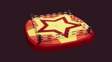 www.Meshtint.com | Free Boxing Ring Mega Toon Series