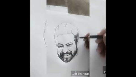 #JrNTR PENCIL SKETCH | Percussion Neeraj |