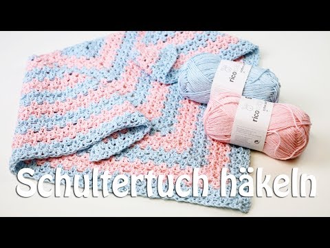 Dreiecktuch Hakeln Claudetta Crochet - Sandra&#039;s Hakeln