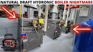 HVAC: Commercial LAARS Natural Draft Hydronic Boiler Exhaust NIGHTMARE (LAARS Boiler Exhaust Danger)