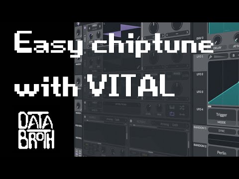 Super easy chiptune sounds with vital