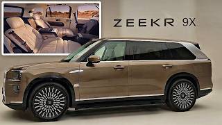More than a Range Rover! Zeekr 9X has a luxurious 5-seater interior!
