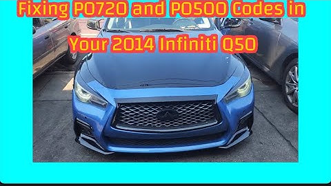 Transmission Problems On 2014 Infiniti With CODES P0720 & P0500 || DIY How To Program & Fix