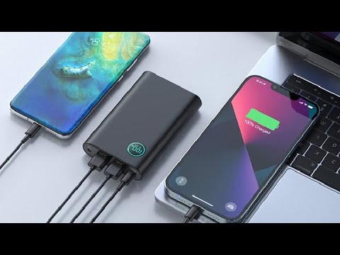 Pxwaxpy Power Bank 10800mAh, piccolo, manegevole, carica due volte un iPhone 11 , materiali non ecce