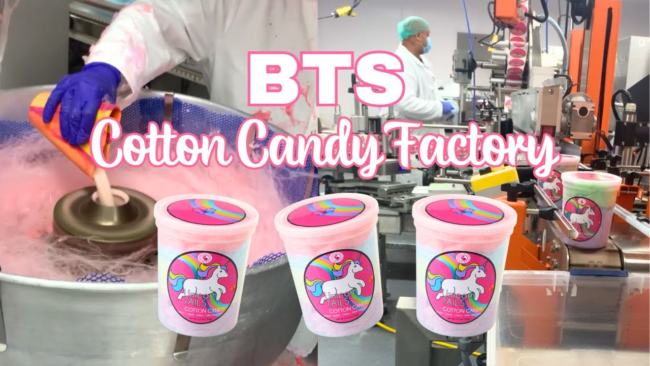 BTS Cotton Candy Factory | Fairy Tale Cotton Candy