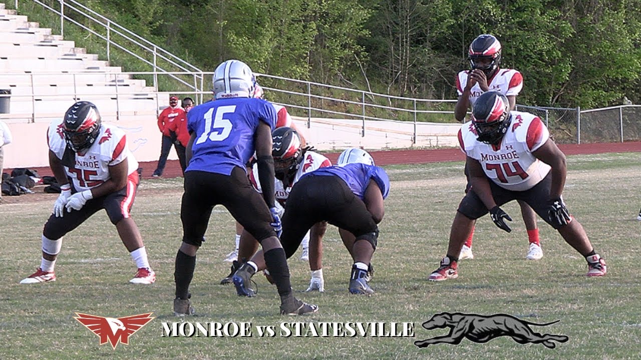 Monroe vs Statesville- 4/16/21, 1st RD 3A Playoffs