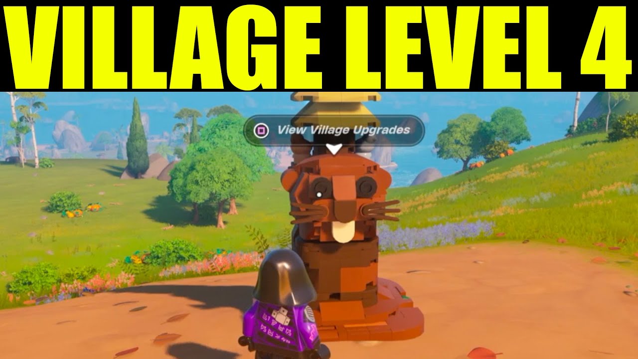 how to get a village rating of 4 in a survival world in lego fortnite
