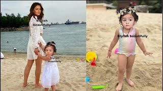 Alia Bhat with baby Raha Kapoor enjoying vacation time after grand mother celebration