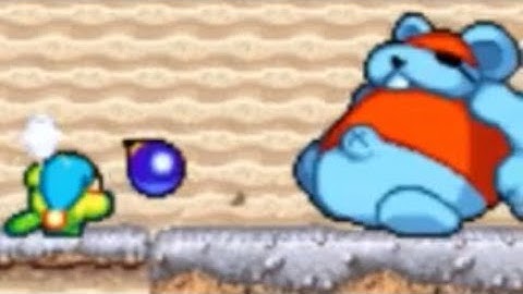 Kirby Squeak Squad Playthrough Level 3: Cushy Cloud