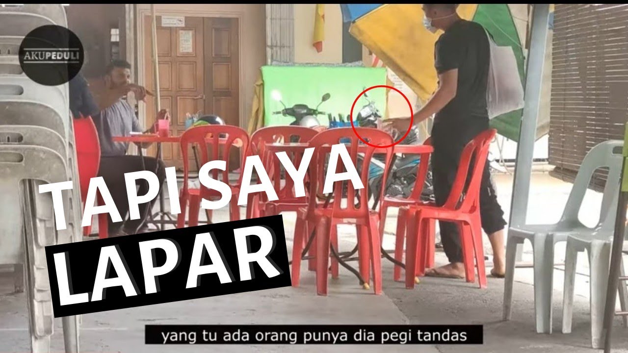 Gelandangan Ambil Makanan Orang Lain Sebab Lapar [English Sub] | Social Experiment