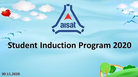 Student Induction Program 2020 - Inauguration