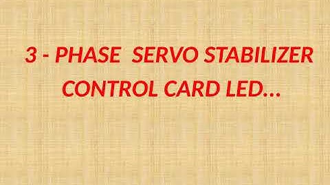 servo control card