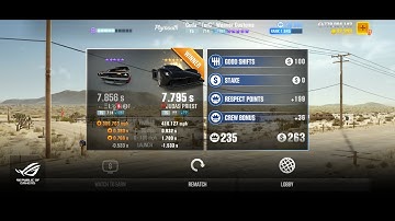 【CSR2】Plymouth Cuda TorC Weaver Customs July4 (Purple Star) Shift and Tune for 7.856 (Manual Launch)