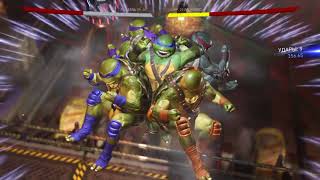 Injustice 2. Raph Vs Leo