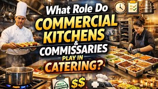 What Role Do Commercial Kitchens and Commissaries Play in Catering?