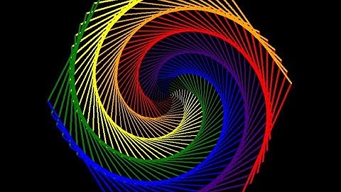 How to make Rainbow Benzene in python | Pycharm