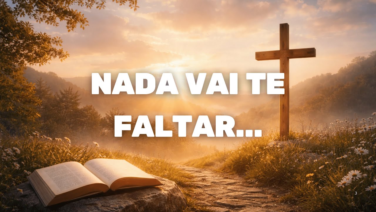 Oração da Manhã com Salmos 23 | Nada Vai Faltar no Seu Dia
