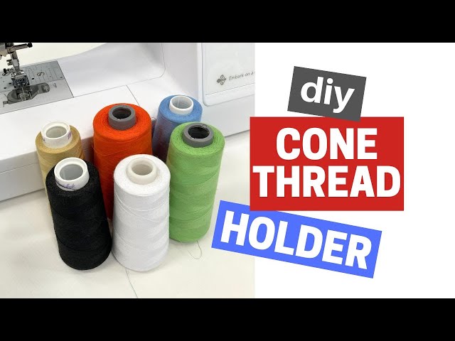 Adjustable Cone Thread Stand Spool Holder for Sewing Machine Embroidery  Quilting 
