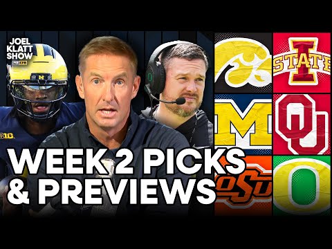 Michigan-Oklahoma, Iowa-Iowa State, Kansas-Missouri and more Week 2 Picks & Previews