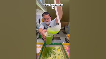 Fresh Cucumber Drink #philippines #letstravelandbekind #travel #food #shorts #short  #shortsfeed
