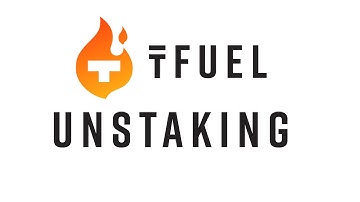 Tfuel unstaking