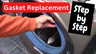 How to Replace the  DOOR GASKET on GE ULTRAFRESH Washing Machine