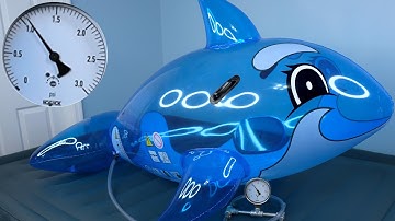 Over Inflating the H2OGO! Whale Ride-On Pool Toy from Bestway