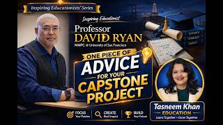 Professor David Ryan: Piece of Advice for Your Capstone Project MAPC @ University of San Francisco