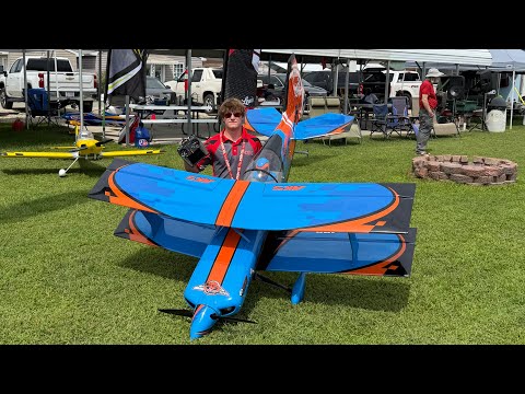 PLANE FUN RC EXCLUSIVE!!! Flex Innovations Ultimate Biplane at WHAT THE HUCK?!!! 2026