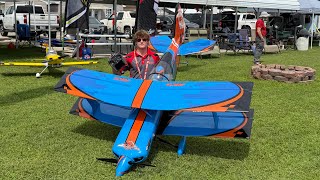 PLANE FUN RC EXCLUSIVE!!! Flex Innovations Ultimate Biplane at WHAT THE HUCK!!! 2026