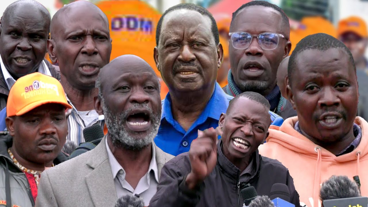 Raila in Turmoil-Nakuru ODM Grassroots Elections Chaos Sparks Threats ...